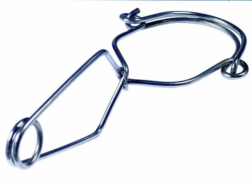 Pinza mediana de acero